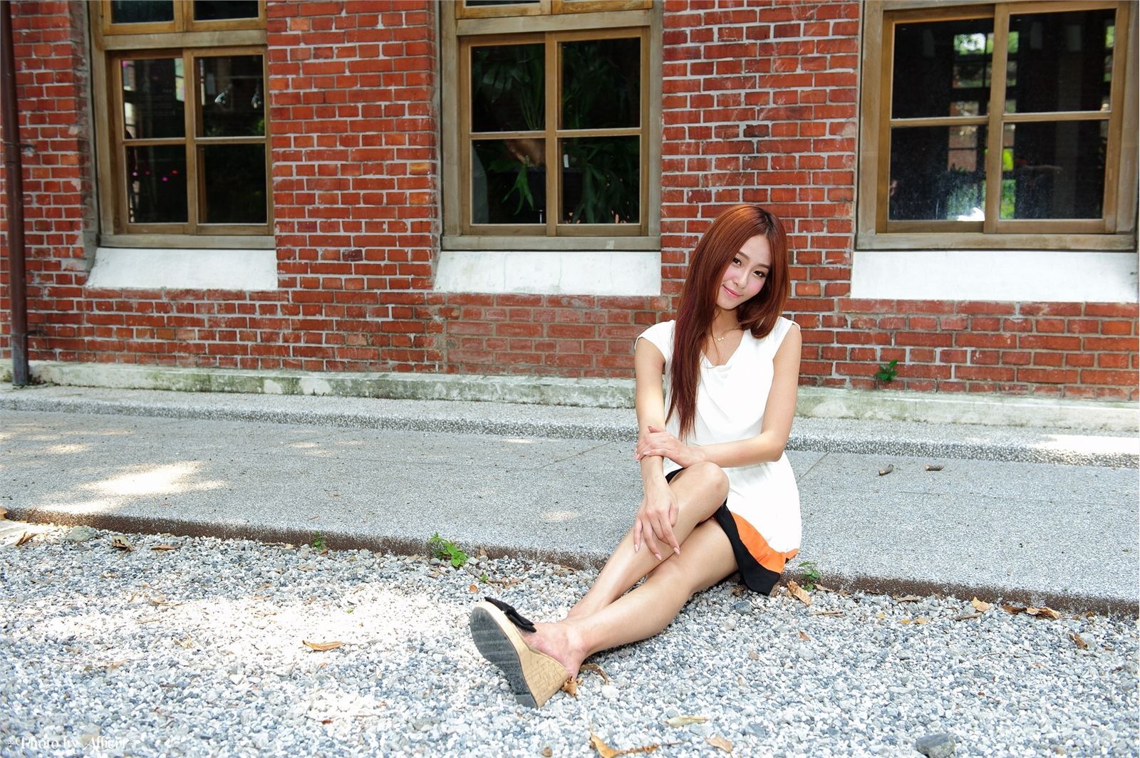 Beautyleg女神-小雪 Winnie-校园制服街拍写真合集 1